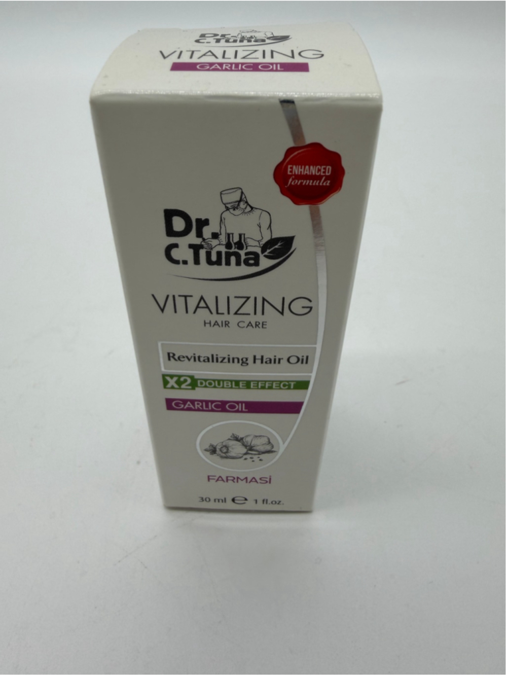 Dr. C. Tuna Vitalizing Garlic Hair Oil